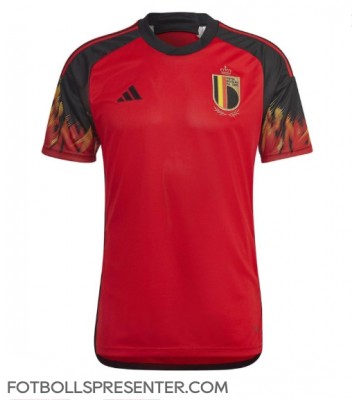 Belgien Hemma Matchtröja VM 2022 Kortärmad